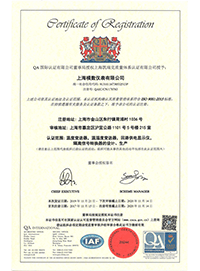 ISO9001:2015 质量体系认证-中文